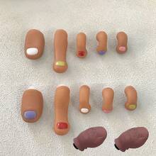 7pcs Creative Thumb Shaped Beach Sandal Charms, Funny Fake Toe Hole Shoe Accessories, Quirky DIY Detachable Slipper Decorations, Interesting Toe Shoe Ornament Set, Creative Clog, Bubble Slippers, Sandals Toe Decor, Easy To Install Party Gifts,Shoe Rack,Storage Saver,Outdoor,Garden,Travel Essential,Portable,Beach Essential,Graduation Season,Commencement,Graduation Ceremony,Graduation Gift,Graduation Present,Graduation Gift,Graduation Present,Congrats Grad,Congratulations Graduate,Valedictorian,Finish School,Graduation Party - View 13