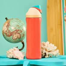 24Oz/32Oz Stainless Steel Water Bottle With Straw For Sports, Travel, And School Sports Water Bottle, Keeps Water Warm For Over 24 Hours, Sealable, Portable, Flip Top, Ideal For Hot And Cold Beverages, Coffee, And Frozen Drinks - Moa - 查看 3