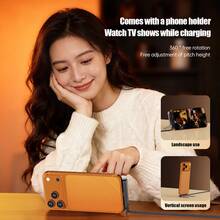 240W Foldable Phone Holder & Cable, Type-C To Lightning, Multi-Angle Adjustable Nylon Braided Cable, 65W USB/Type-C To Type-C High-Speed Data Transfer & Fast Charging Cable Compatible With IPhone 17 Pro Max/17 Pro/17/16 Pro Max/16 Pro/16/15 Pro Max/15 Pro/15 Plus/15, - Black - View 9