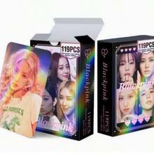 60pcs Cards + 64pcs Stickers NJZ K-Pop LOMO Photocard Idol Series, Fan Collectible Photo Cards, Scrapbook And Craft, Variety Of Designs, Vibrant Colors, Exquisite Artistic Postcard Collection Lomo Trading - Multicolor - View 8