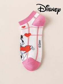 Disney 5 Pairs  Unisex Ankle Socks, , , , Daisy Duck Themed Socks, Breathable & Comfortable Summer Socks, Novelty Gift - Multicolor - View 7