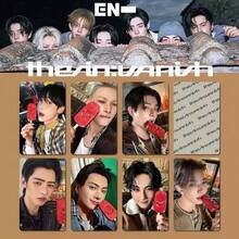 J-HOPE, JIMIN, V, JIN, RM / 7th New Album <THE SIN: VANISH> Members HEESEUNG, JAY, JAKE, SUNGHOON, SUNOO, NI-KI / Fan Festival Gift, Popular Cheering Card, Collectible Card, K-Pop Music Merchandise - Multicolor - View 7