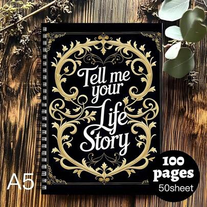 1pc Father's Day Diary And Memory Notebook, Gift For Dad, Ideal For Sharing Life, Love, And Travel Experiences