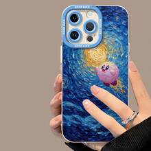 en el cielo estrellado, una pintura de Van Gogh. Esta elegante funda para teléfono es compatible con Samsung, Apple, VIVO, OPPO, , Transsion, ,  y Honor. Fabricada en silicona TPU, ofrece protección contra golpes y caídas, además de una sensación superior. Es un regalo ideal para familiares, amigos y seres queridos, y la opción perfecta para San Valentín y Año Nuevo. - Blanco - Ver 4