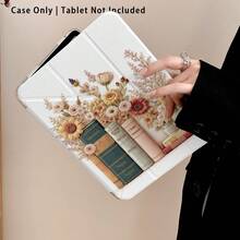 3+Y折叠防弯折亚克力水晶保护套，彩绘效果，兼容华为Matepad、苹果平板电脑，适合返校季、情人节等场合，也兼容三星Galaxy Tab A9 Plus/A11/A11 PLUS等型号。 - 彩色 - 查看 7