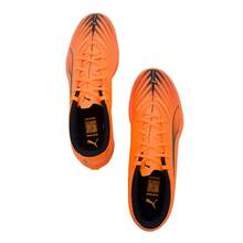 Puma 女式足球鞋训练鞋 ULTRA 6 PLAY TT 休闲鞋运动鞋 TT 足球鞋 108542-03 - 火紅-黑色-亮紅色 - 查看 4