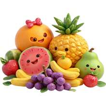 Personalize Your Ingredients! Cute Talking Food Magnet Set, Adding Interactive Fun To Your Kitchen. Turn Your Fridge Into A Stage, And The Fun And Adorable Food Characters Will Bring Joy To Your Daily Life. - Multicolor D - View 10