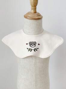 Babero giratorio 360° para bebé, paño atrapa babas para alimentación infantil, baberos antideslizantes para babeo - Multicolor - Ver 2