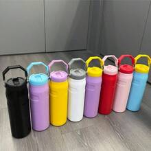 Straws Compatible With LceFlow Flip 2.0 Bottle 24oz Stainless Steel Tumbler Fit IceFlow 2.0 Flip Straw 24oz - Fit IceFlow 2.0 翻蓋吸管 24 盎司 - 查看 7