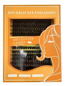 280/252/224/196/168 sợi Mi giả 8D cao cấp, mềm mại, tự làm - Độ dài hỗn hợp 10-20mm, mi cong kiểu Nga 0.07mm, dày và có thể tái sử dụng, tạo hiệu ứng ấn tượng cho người mới bắt đầu, dễ sử dụng - 14 hàng (Gói đa dạng 60D/80D/100D/120D/160D/200D) - D - Xem 7