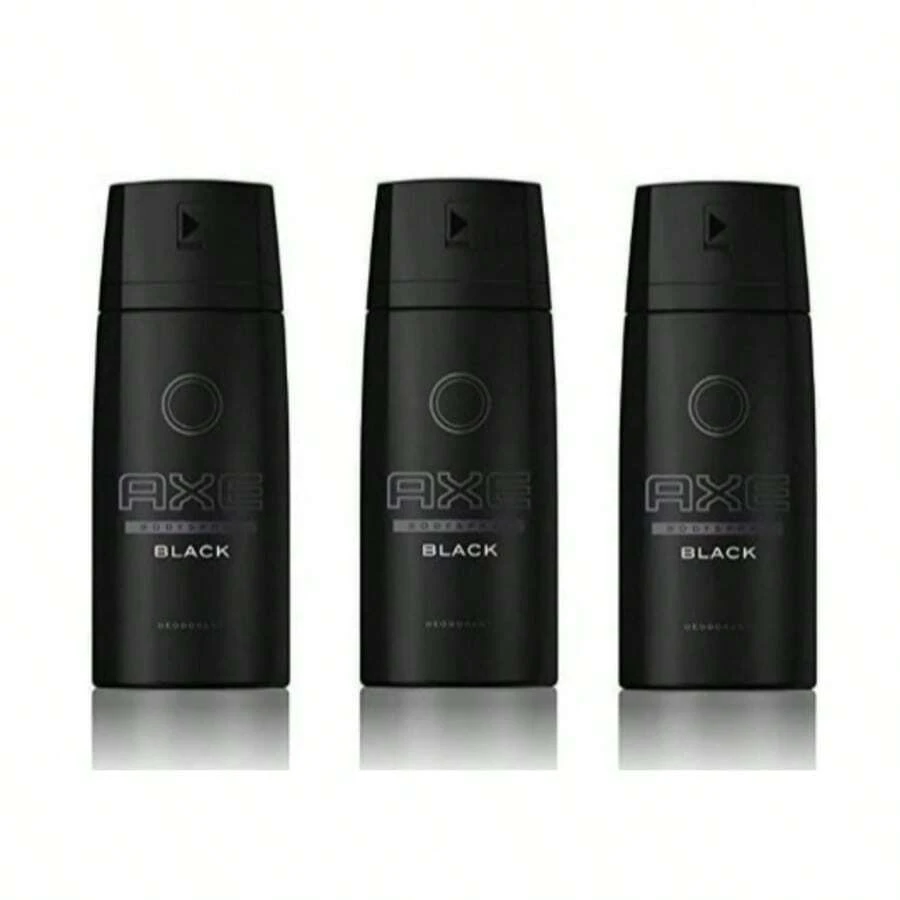 AXE Black Body Spray Deodorant For Men, 5.0 Oz - 3 chiếc - Xem 1