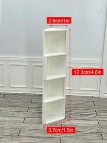 娃娃屋塑料三角转角柜墙角书架带储物功能 - 轉角書櫃 - 查看 4