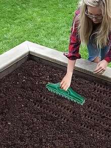 Handheld Seeding And Soil Drilling Tool, Suitable For Farmland And Vegetable Gardening, Made Of PE Material - Multicolor - View 3