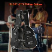 Musical Instrument Storage Bags & Covers - Akustikgitarre (Schwarz) - View 2