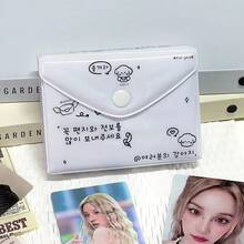 Cream Puppy Single Grid Loose-Leaf Card Album Envelope Card Holder Mini Card 3-Inch Instant Camera Idol Fandom - Multicolor - View 2