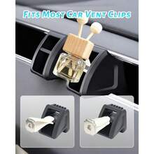 2Pcs Air Freshener Adapter For Tesla Airs Vent Premium Silicone Tesla Air Fresheners Adapter For 2025-2026 New Model Y Juniper And 2024-2025  Highland Air Freshener Not Included - 黑色 - 查看 7