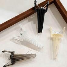 4件套极简日常平顶发夹，头皮提升器，隐形定位夹，刘海造型夹，鸭嘴夹美发造型套装 - 彩色 - 查看 4