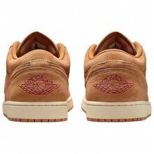 Air Jordan 1 Low 'Flax' Tan Varsity-Red Muslin Sneakers Women HV4089-200 - Nhiều màu - Xem 5