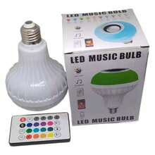 Bluetooth Speaker Bulb 12w RGB Smart LED Bulb With Controller - Multicolor - View 10