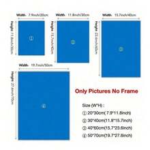 1pc 2D Flat Wall Art Poster Depicting A Cartoon Style Black Cat With Wide Open Eyes Covering Its Mouth, Accompanied By The Text "Are You Pooping?" - 1Pcs - View 5