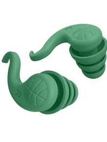 Reusable Super Quiet Sleep Earplugs - Noise Blocking, Hygienic Gel Design, Ensure Peaceful Sleep, 1 Pair/Box, Ideal For Travel And Home Use, Travel Earplugs | Fashionable Design | Soft Texture - Multicolor - View 4