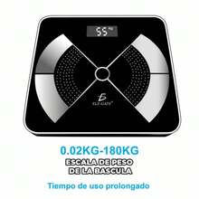 Bascula Digital Inteligente Hasta 180kg - Negro - Ver 5