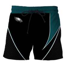 Philadelphia Eagle Men's Shorts For Gym Fitness Running (2) - Multicolor - View 1