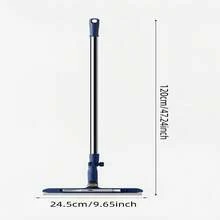 1pc 3-In-1 Multi-Functional Extended Pole Window Squeegee, Glass Wiper, Double-Sided High-Rise Window Cleaning Brush, Household Cleaning Tool - 3-in-1 Glass Scraper (random Color) - View 3