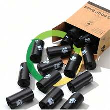 5pcs/Pack Odorless Disposable Dog & Cat Poop Bags, Leakproof One-Time Use Pet Waste Bags For Cleaning Yard, Park And Walking Area, Pet Supplies - Multiple Styles - View 4