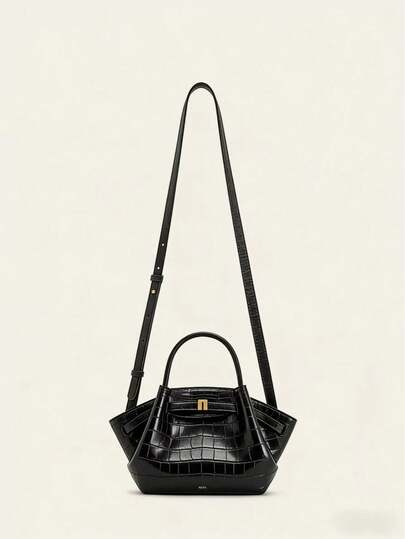 JW Dumpling Bag JH30692 Hana 小号新款女士包，单肩斜挎手提多功能包，适合工作通勤、外出购物、约会等场合，轻便麂皮绒面革，极具吸引力的百搭包款