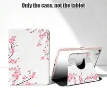 1个翻盖式桌面保护套，带笔槽，粉色梅花图案，360°旋转支架，内置笔槽，PU皮革材质，具备自动休眠/唤醒功能，兼容荣耀平板8/9/10、荣耀GT 11.5英寸/X8A/X9/X8Pro/X9Pro/V9/V8 Pro、Matepad 11英寸（2023/2022款）、苹果第十代/11英寸（2025款，A16）、A9/A9+/A11/S11/S10 FE+，适合开学季、情人节、节日送礼。 - 彩色 - 查看 8