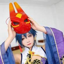Sky: Children Of The Light Mask - Cosplay Prop, Game Peripheral, Light Seeker Cloak Fox Costume Mask - Multicolor - View 4