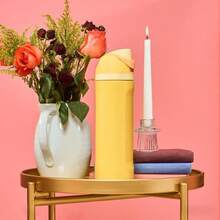 24Oz/32Oz Stainless Steel Water Bottle With Straw For Sports, Travel, And School Sports Water Bottle, Keeps Water Warm For Over 24 Hours, Sealable, Portable, Flip Top, Ideal For Hot And Cold Beverages, Coffee, And Frozen Drinks - Bel - View 4