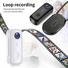 2026 New Ultra HD Wearable Action Camera - Video Recording - Thumb Camera - Loop Recording - Action Camera - 120°Wide-Angle Shooting - No TF Card - Ultra-Strong Magnetic Attraction - Handheld Body Camera For Skiing, Cycling, Outdoor Adventures - Compact Device - Durable Construction - Pocket Camera - Thumb Camera - Summer Gift & Ski Gift & Birthday Gift - View 9