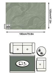 1pc Modern Minimalist Luxury INS Style Abstract Art Line Curve Beautiful Large Area Rug/Carpet/Door Mat/Runner, Suitable For Bathroom, Kitchen, Entryway, Hallway, Bedside, Living Room, Bedroom, Machine Washable, Home Decor - Multicolor - View 16