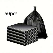 带刷子的细长垃圾桶，大容量窄空间垃圾桶，带盖浴室废纸篓，创意家居清洁用品，塑料，密封防臭，无需电力浴室收纳浴室装饰秋季装饰返校 - 白色 - 查看 14