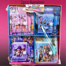 4pcs/Set Witch Hunting Notebook, Kpop Notebook, Cartoon Stationery Notebook, Ballpoint Pen Set, Elementary School Student Gift, Student Stationery Supplies - Square - View 12