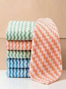 10 piezas/5 piezas Paños de limpieza de cocina, paños de cocina, trapos de cocina sin aceite, toallas de limpieza multiusos, toallas de limpieza del hogar, toallas de limpieza de cocina y baño, toallas absorbentes duraderas, fáciles de quitar manchas y grasa, suministros de limpieza, herramientas de limpieza - Cuadrado - Ver 8