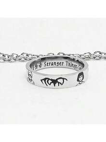 1pc Trending Indie Rings, Unisex Adjustable Rings, Suitable As New Year, Valentine's Day, Easter Gifts [Random Style] - Multicolor - View 2