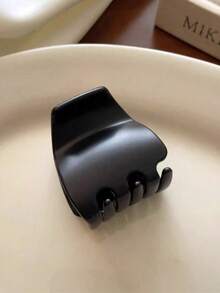 3/1PC High Ponytail Fixed Artifact Hair Grip Clip Women's High Grade New Hair Claw Rear Hair Clip Hair Accessories Fashion Claw Clips Casual Hair Clutch Elegant Hair Jaw Clip - Multicolor - View 8