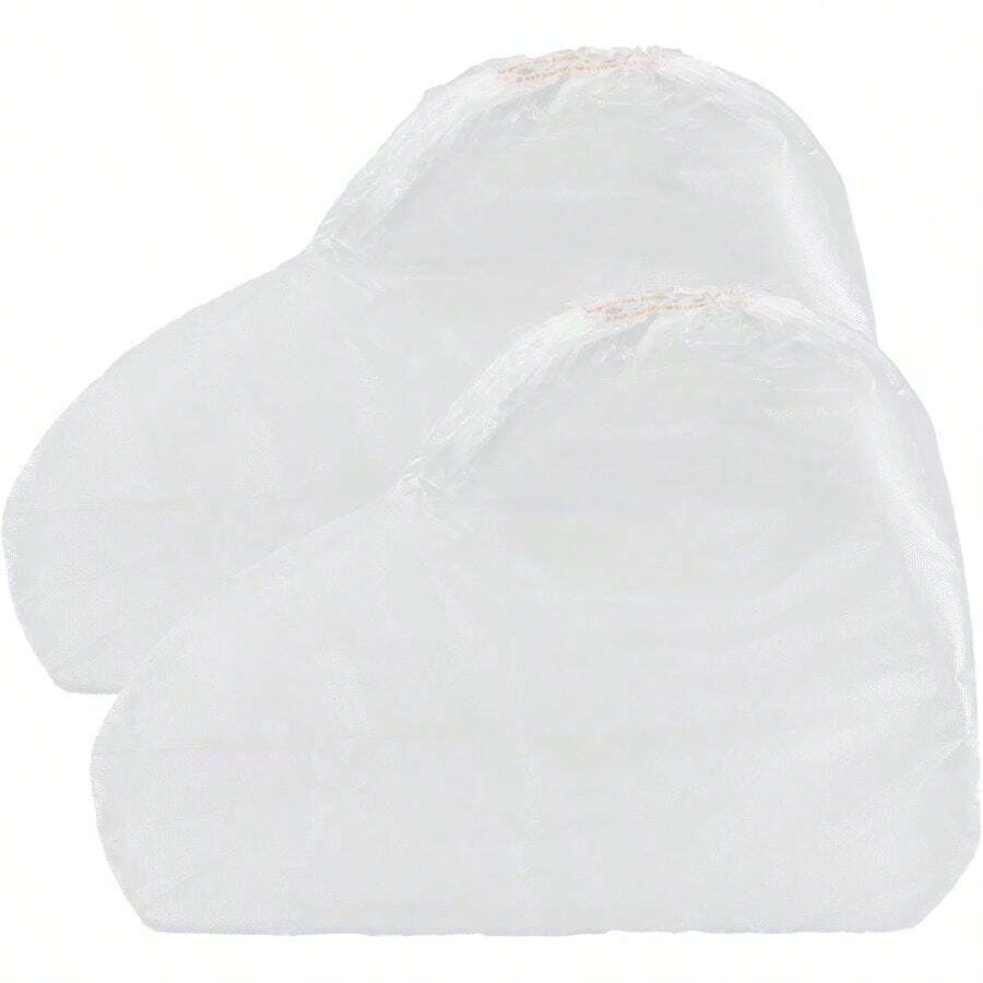 10 Pairs Shoe Covers Boot Covers Plastic Disposable Waterproof Shoe Cover Men And Women Non - Slip Outdoor Overshoes For Rain And Indoor Use - B - View 1