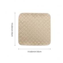 1 pieza Cojín para silla de ruedas, almohadilla para incontinencia de ancianos, absorbente y transpirable, impermeable y a prueba de fugas, almohadilla de cuidado de unicolor, silla de ruedas/silla de comedor/asiento de coche, unisex, adecuado para personas de mediana edad, ancianos, personas con discapacidad, todas las estaciones, regalo perfecto para vacaciones. - Multicolor - Ver 17