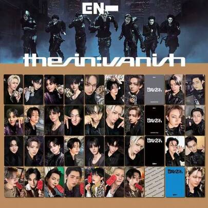 J-HOPE, JIMIN, V, JIN, RM / 7th New Album <THE SIN: VANISH> Members HEESEUNG, JAY, JAKE, SUNGHOON, SUNOO, NI-KI / Fan Festival Gift, Popular Cheering Card, Collectible Card, K-Pop Music Merchandise