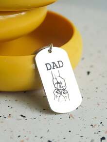 Funny Birthday Gifts For Dad Keychains Dads Gifts From Daughter Son - Multicolor - View 6