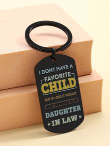 送给儿媳的母亲节礼物：你是我的儿媳；送给岳父的圣诞礼物；送给岳母的母亲节礼物；送给女婿的圣诞袜礼物；送给女儿的生日礼物；独特的女性生日礼物；送给岳母的钥匙扣礼物。 - 彩色 - 查看 1