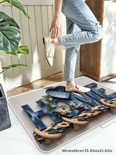 1 tấm thảm chùi chân trang trí có chức năng hút bụi, tạo cảm giác trang trọng khi trở về nhà, trang trí nhà cửa ấm áp, thảm lối vào, thảm nhỏ, thảm chào đón, thảm trải sàn, thảm chùi chân ngoài trời, thảm nhà bếp, trang trí nhà cửa, thảm cửa trước, thảm trải sàn nhỏ, thảm ngoài trời, trang trí nhà cửa, thảm trải sàn, thảm sân vườn, thảm có thể giặt được.