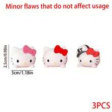 SANRIO Bộ 1/3 tượng nhỏ dễ thương , được thiết kế với các nhân vật như  và , đáng yêu và tinh tế. Có thể dùng để trang trí xe hơi, phụ kiện bàn làm việc, trang trí bàn ăn, trang trí phòng học, phụ kiện xe hơi hoạt hình. Chất liệu nhựa mang lại vẻ trang trọng cho cuộc sống hàng ngày và các buổi tụ họp. - Nhiều màu - Xem 15