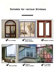 Black Window Mosquito Net Self-Adhesive Anti-Mosquito Window Screens Mesh Anti Insect Air Tulle Invisible Mosquitoes And Flies - Black Web Black Edge - View 7