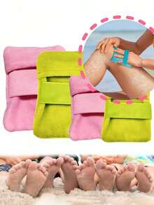 1. 便携式沙滩除沙清洁工具 - 无需电池，符合人体工学设计，采用柔软织物和去角质刷毛，结构紧凑，适合旅行，是海滩度假、露营、户外活动的理想之选，蓝色，沙滩配件 - 均碼 - 查看 1