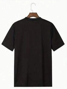 MessiS T-Shirt, T-Shirt For Men And Women, Black Unisex T-Shirt,MessiS Signature Fan Pullover T-Shirt - Unisex Casual T-Shirt,Super Soft, Comfortable & Breathable Loose Fit Top-Perfect For Ideal Birthday, Christmas, Holiday, Valentine's Day, Father's Day, Mother's Day Gift For Soccer Football Lovers, MessiS Enthusiasts, Dad, Mom, Teen Boys, Girls, Couple, Family, And Friends - Versatile Sportswear & Street Wear For Game Days, Training, Daily Casual Wear, And Fan Gatherings - Black 5 - View 3